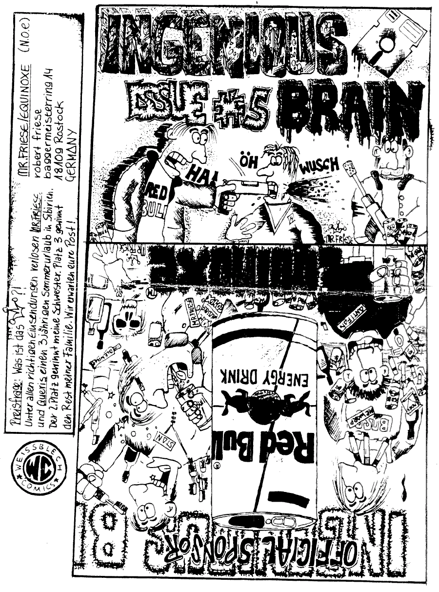 C64 Disc-Cover Gallery - Mr. Friese - Ingenious Brain #5